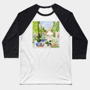 Gardeners, watercolor painting Baseball T-Shirt